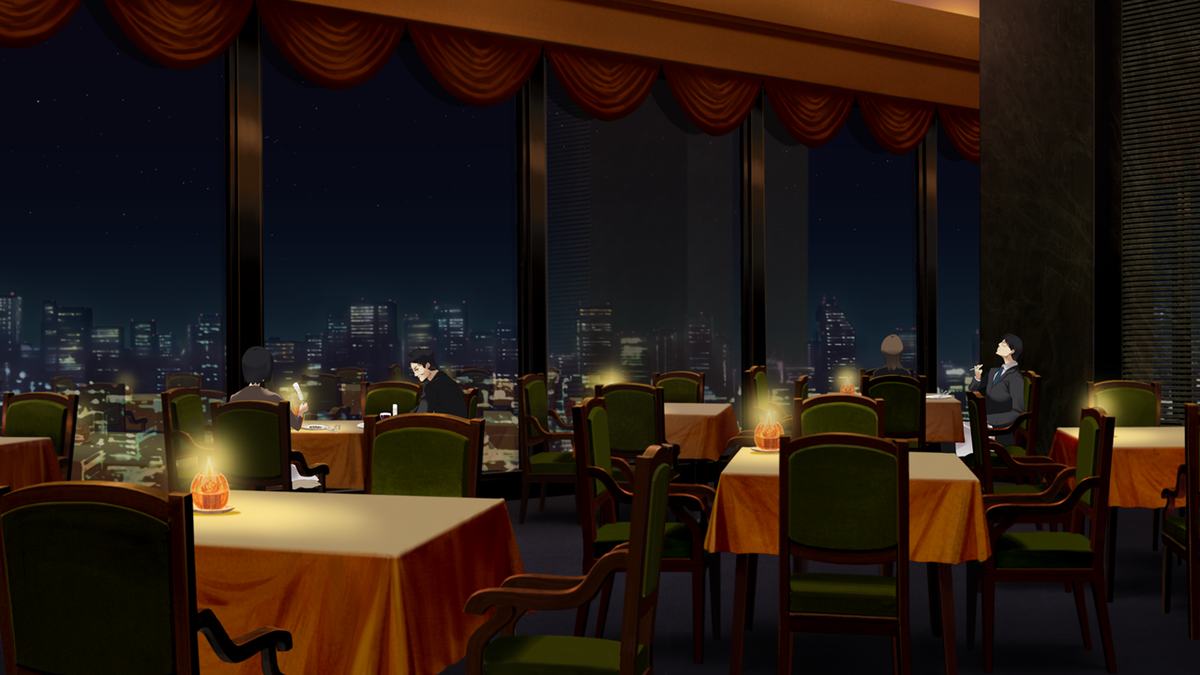 冬夜街道